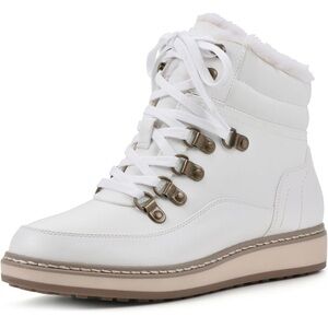 WHITE MOUNTAIN Women's Shoes Tamasha Lace-Up Hiker Bootie